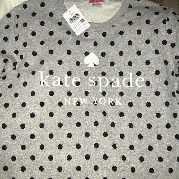 KATE SPADE ♠️ EASTERN DOT LOGO SWEATSHIRT - Picture 5 of 11